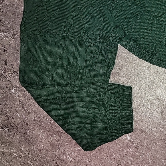 Vintage. Made in USA. Mathias. 💯 Acrylic crewneck pullover. Textured.Women's 2X - Picture 4 of 16
